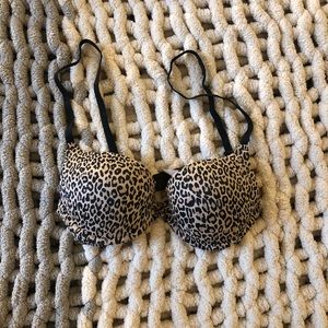 Victoria’s Secret PINK Cheetah Print Push Up Bra
